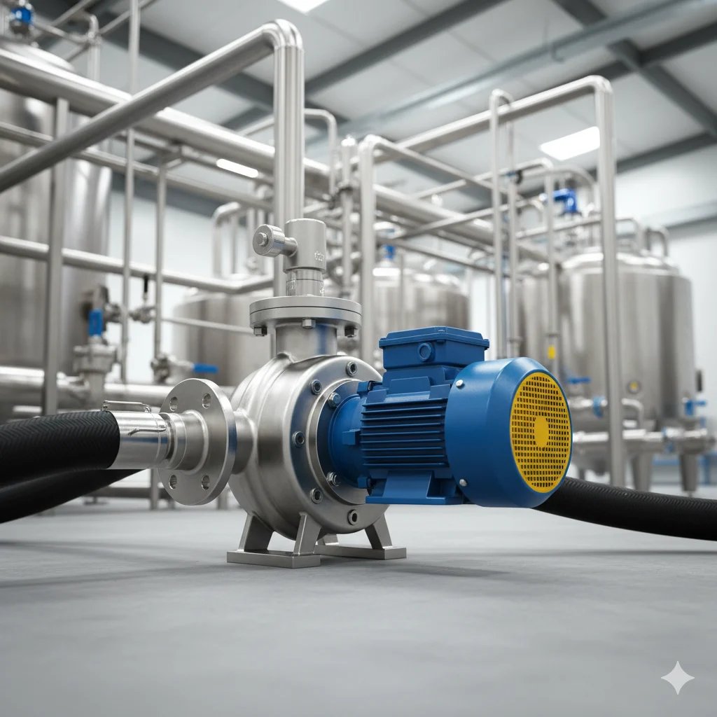 display of positive displacement pump