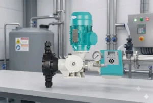 dosing pump in a lab